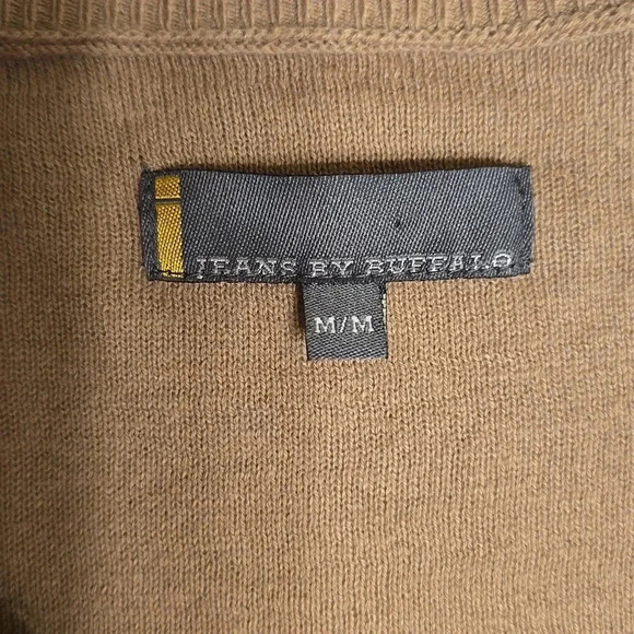i Jeans by Buffalo | Sweater | Tan w/ accents | Size M - Picture 2 of 9